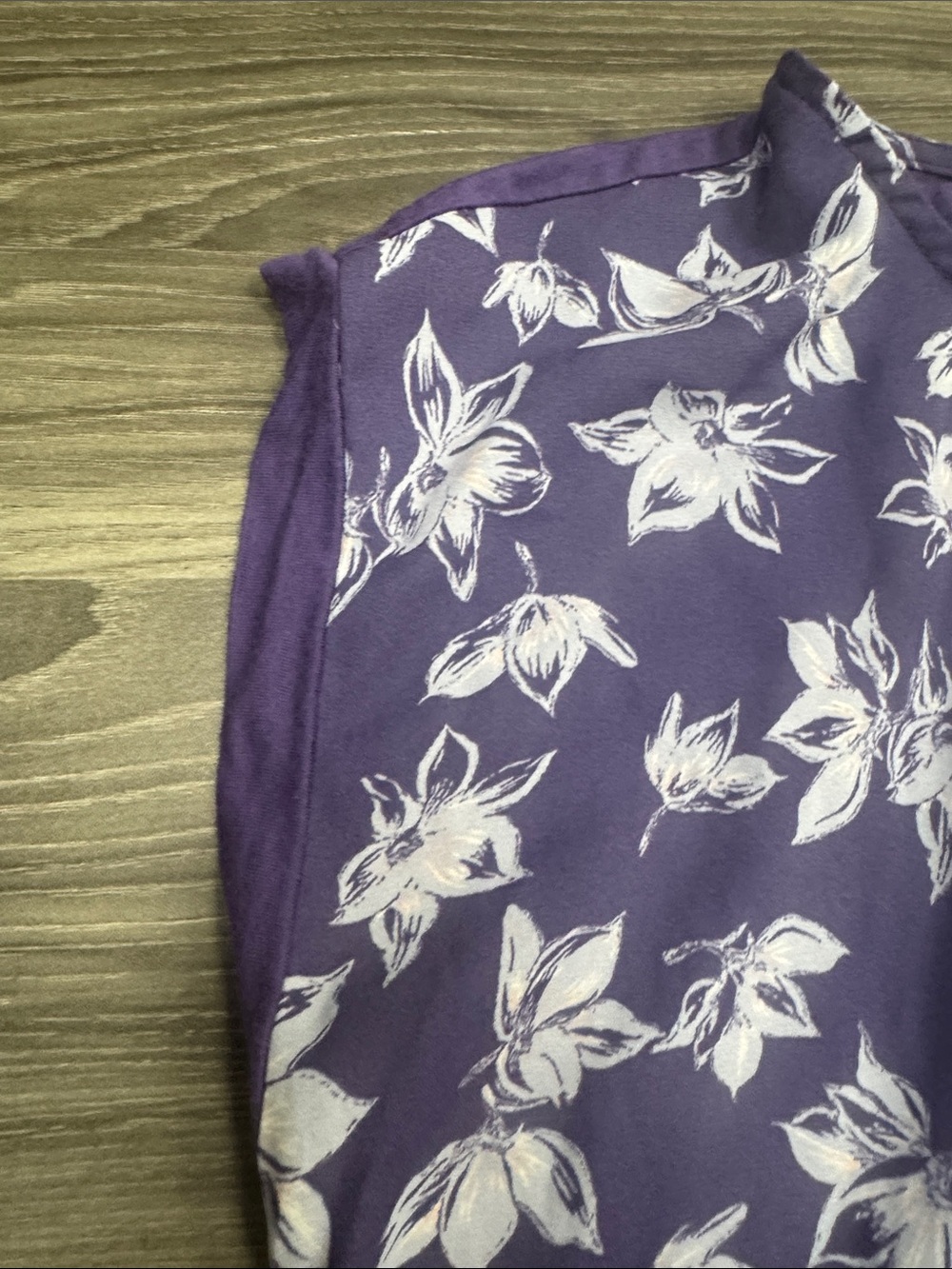 Papermoon Purple Floral Sleeveless Camisole Top - Picture 3 of 8